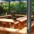 Outdoor Cabana, timber decking - by Avid Carpentry + Construction